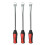 New 3pcs Spoon Motorcycle Tire Irons Changing Rim Protector Tool Combo With Case 6