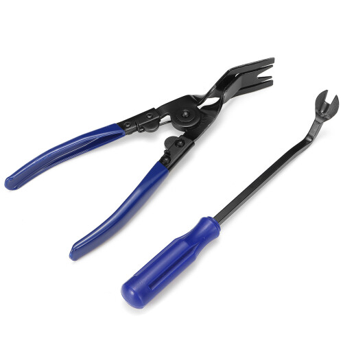 Novo Conjunto de 2 Peças de Alicate de Remoção de Rebites de 8 polegadas + Extrator de Grampos 1