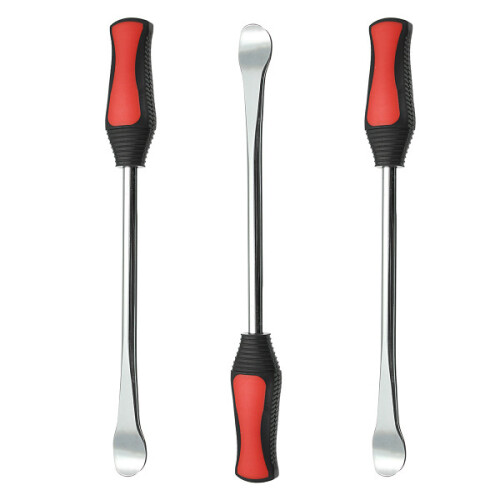 New 3pcs Spoon Motorcycle Tire Irons Changing Rim Protector Tool Combo With Case