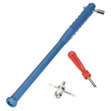 Juego de 1 Extractor de Válvula de Neumático de 7 mm de Diámetro Kit de Herramientas para Reparar y Instalar Núcleo de Neumático