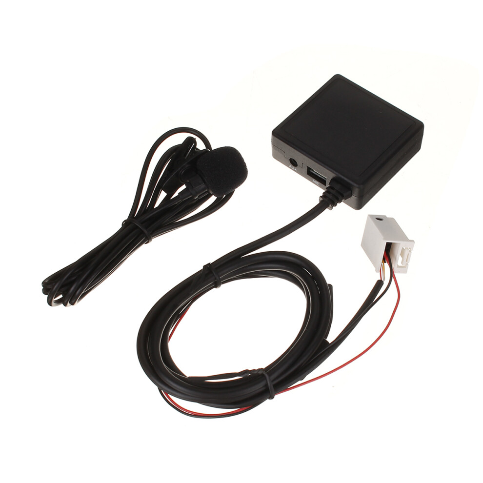 Car Bluetooth 5.0 Hifi Aux Microphone Cable Audio Radio Stereo Adapter 12V 677222011208