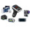 Car Charger MP3 Player bluetooth 4.2+EDR Stereo A2DP FM Transmitter LED Screen Support Hands-free USB 4