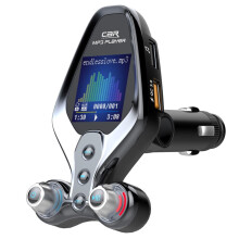 BT26 Bluetooth 5. 0 FM-Transmitter Auto MP3 Musikspieler QC3. 0 USB Auto-Ladegerät Freisprech-Autokit Drahtloser AUX Audioempfänger