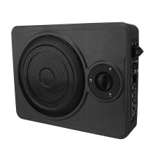 8 tuuman 600 W audioaktiivinen subwoofer ultra-ohut bass-laatikko sub-vahvistin