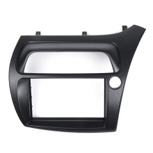 Doppel 2 DIN Autoradio Blende Radio Stereo Panel Rahmen für Honda Civic Hatchback 2006–2011 RHD