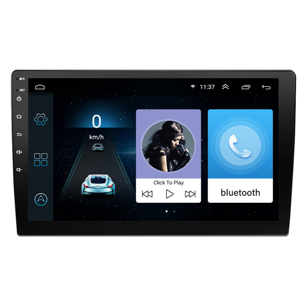 9Inch Wifi 2Din Android 8.1 Car Mp5 Player Bluetooth Stereo Radio Usb Aux Gps Camera 756264596819
