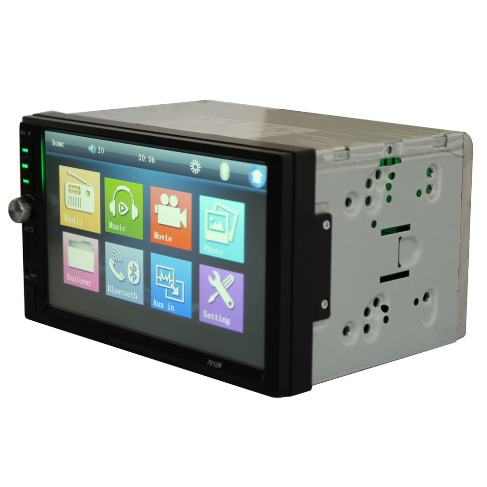 7012B 7Inch 2Din Car Bluetooth Touchscreen Mp3 Mp4 Mp5 Player Video Stereo Fm Aux Input 6908250556381