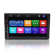 7'' 2 Din MP5 Radio Player Doppel-Auto-Stereo-Haupteinheit Radio Touchscreen+Kamera