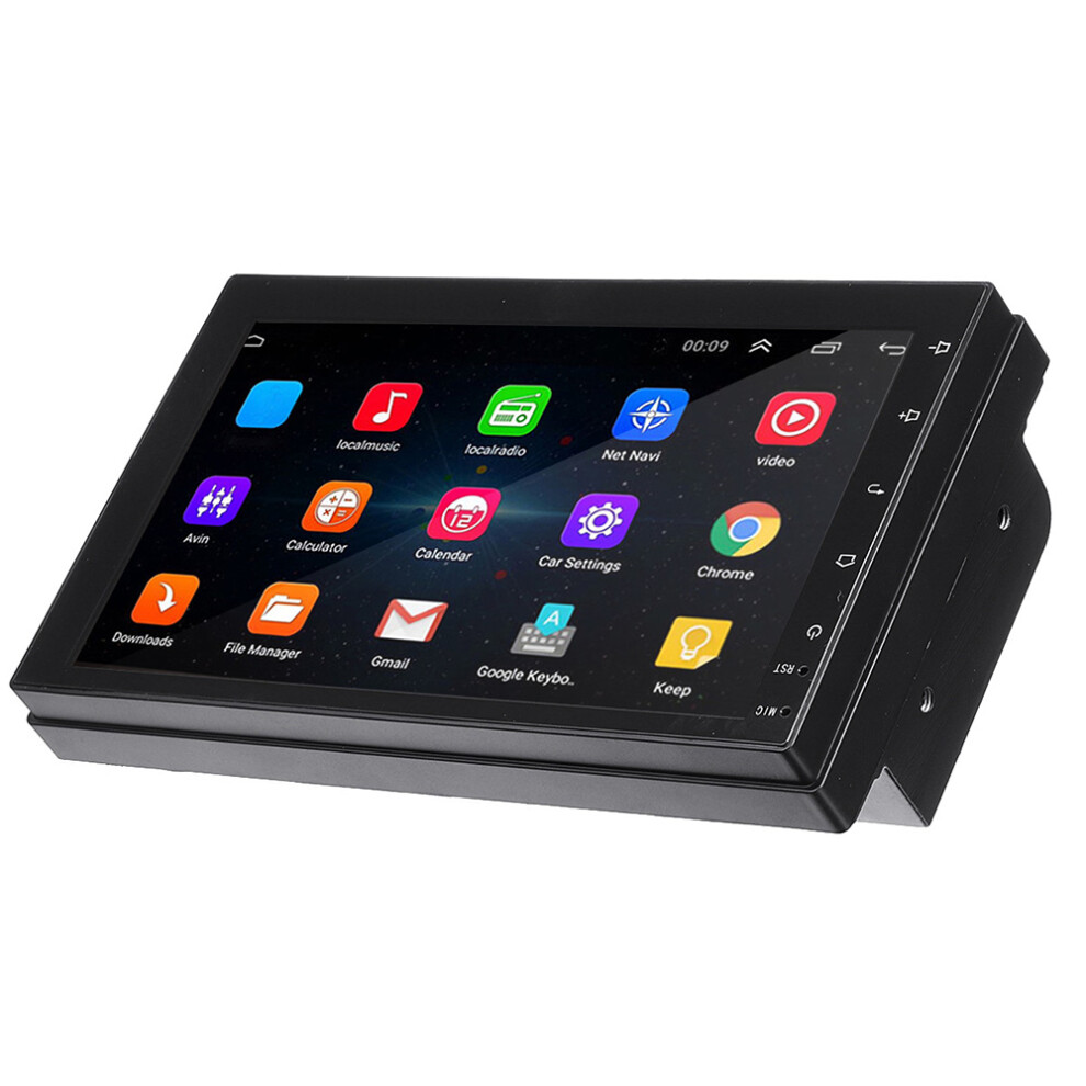 10.1 Inch For Android 8.1 Car Stereo Quad Core 1Gb+16Gb Gps Navigation 2 Din Touch Screen Wifi Bluetooth Mic Fm Radio 651354122629