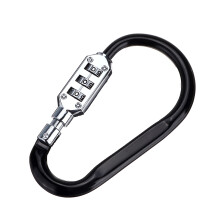 Neue 3-stellige Kombinations-Motorradhelm-Schloss Fahrrad-Tasche Koffer Vorhängeschloss Karabiner Sicherheitslegierungsschlösser