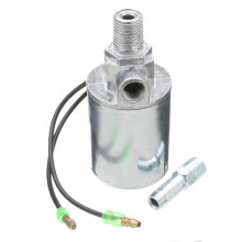 Neue 1/4 Zoll Metall Zugwagenlufthorn Elektrisches Magnetventil Schwerlast 12 V/24 V