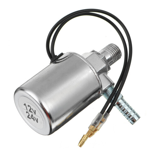 Neue 12 V/24 V Lufthorn-Elektromagnetventil Schwerlast 1/4'' Chrom