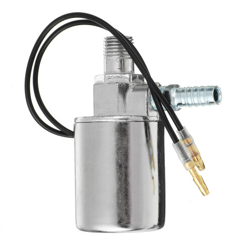 Neue 12 V/24 V Lufthorn-Elektromagnetventil Schwerlast 1/4'' Chrom 1