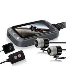 Neue 3-Zoll-WiFi 1080P+1080P FHD Motorrad DVR Dual Dash-Kamera Vorder- und Rückansicht wasserdicht GPS Fahrvideo-Rekorder
