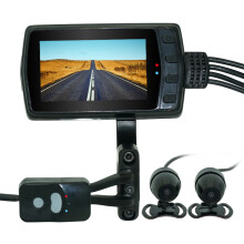 Neue MT011 WIFI & GPS Motorradkamera 1080P WIFI Dashcam Dual-Linsen Fahr-DVR Recorder GPS G-Sensor Loop-Aufnahme wasserdichte Dashcam