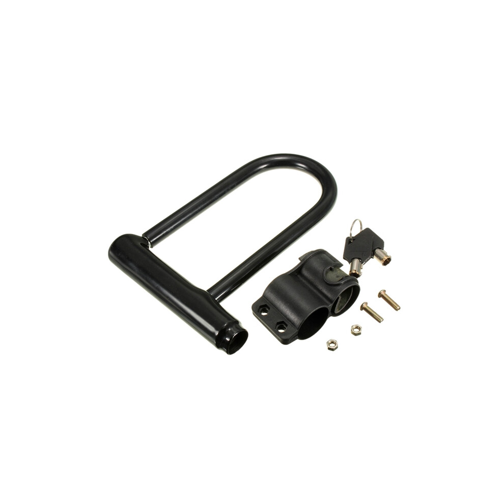 New Universal Motor Bike U Shaped Security Anti Theft Lock With 2 Keys 762179063612