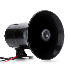 Neue 400 W Warnalarm Polizei Feuerwehr Sirene Horn PA Lautsprecher MIC System 3 Klang Laut