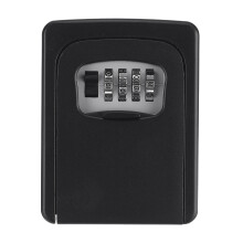 Neue 4-stellige Kombinationsschlossbox wasserdicht für Innen- und Außenbereich aus legiertem Stahl