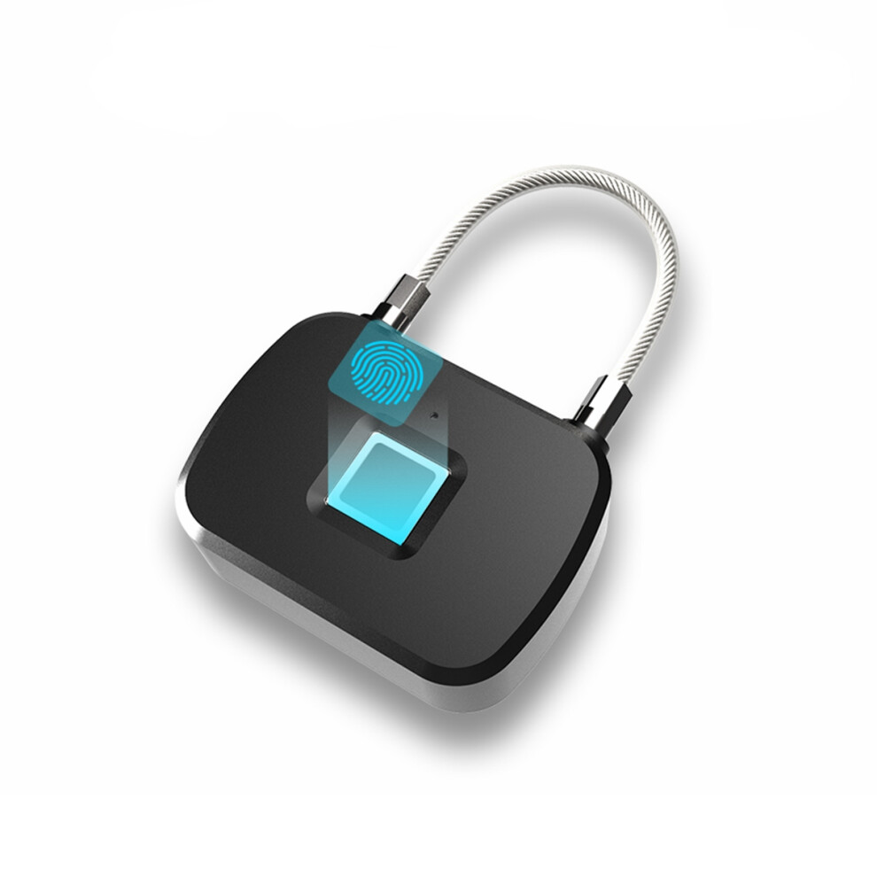 New Anytek L13 Smart Fingerprint Lock Keyles Padlock Door Motorcycle Anti-Theft Lock 762179067306