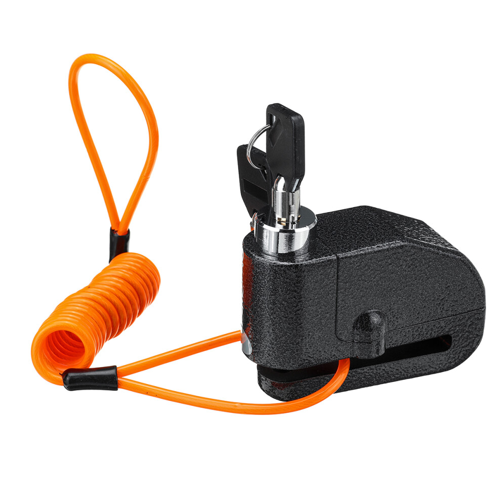 New 110Db Alarm Motorbike Disc Lock Brake Scooter Motorcycle Security Anti Theft 762179071204