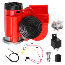Neue 12 V 150db laute doppelte Ton-Schneckenkompaktluftglocke für Auto Motorrad Lkw Boot