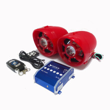 Neues Motorrad Bluetooth Wireless Radio mit LED-Licht USB-Ladegerät FM Audio Lautsprecher