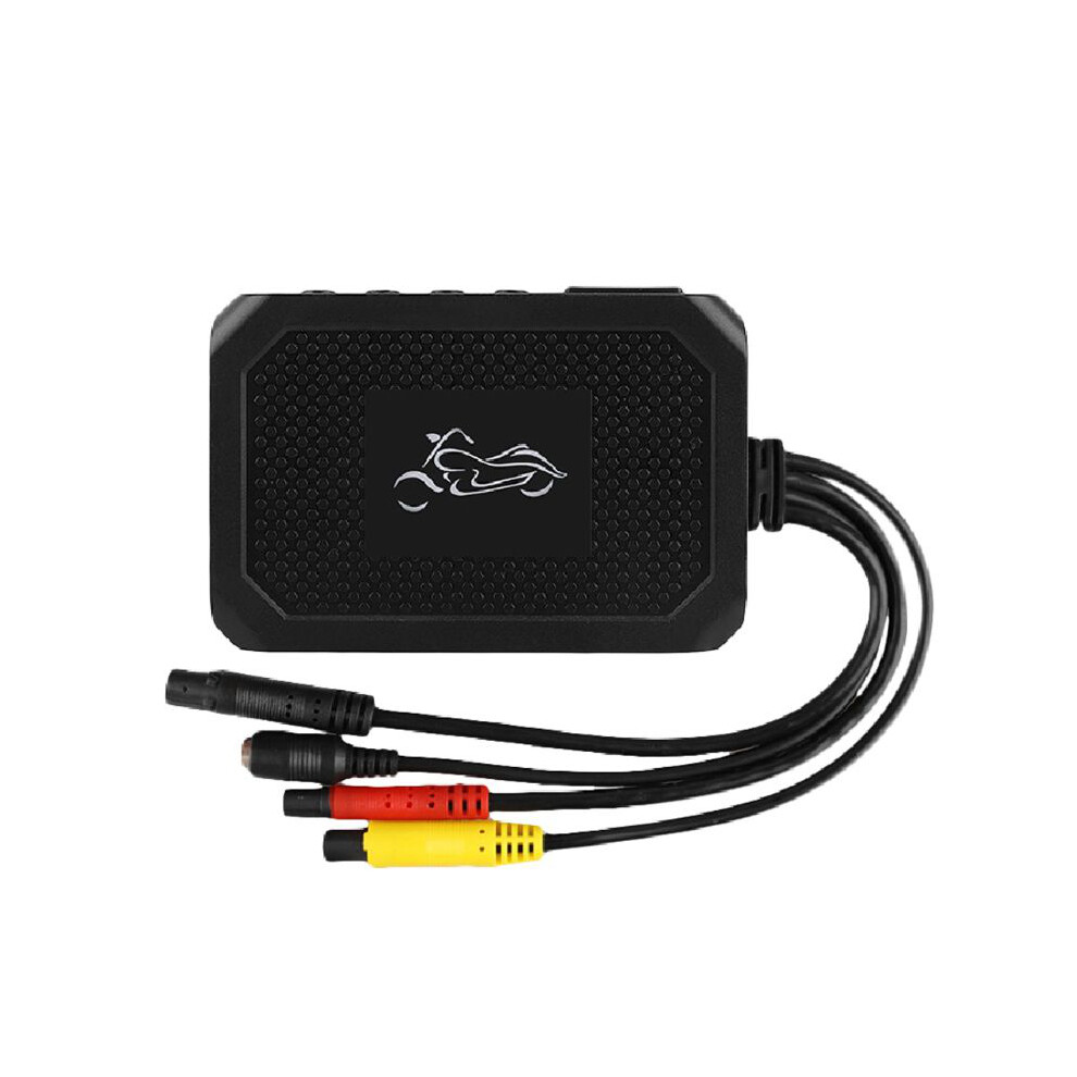 New M1 1080P Motorcycle Dvr Driving Recorder Dashcam Hd Front Rear Dash Front Rear Waterproof Camera 762179084334