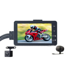 Neues MT80 1080P Motorrad DVR Fahrrekorder Dashcam HD Vorder- und Rückkamera wasserdicht
