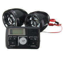 Neues Motorrad-Lenker-Stereo-Alarm-System Radio-Verstärker MP3 3-Zoll-Lautsprecher mit Bluetooth-Funktion