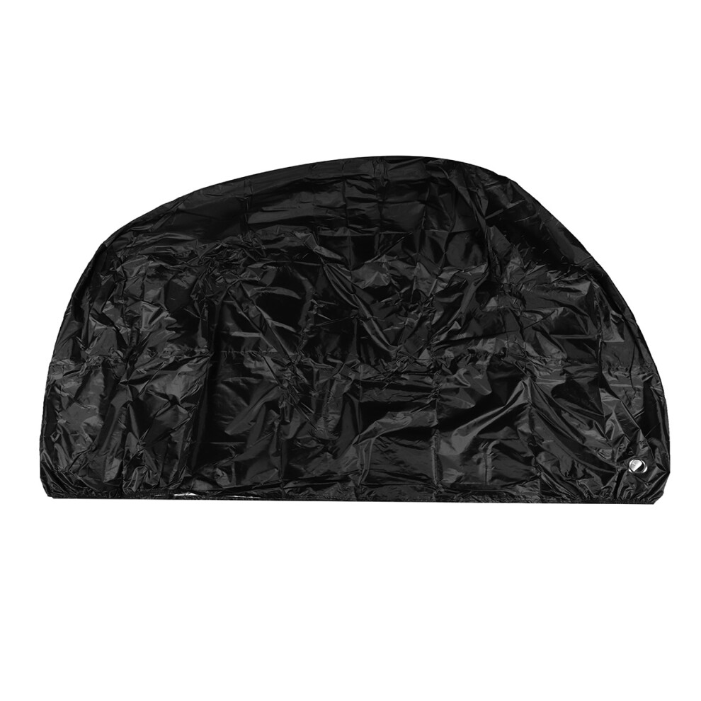 190T Motorcycle Cover Waterproof Outdoor Rain Dust Uv Scooter Protector Black 712206130671