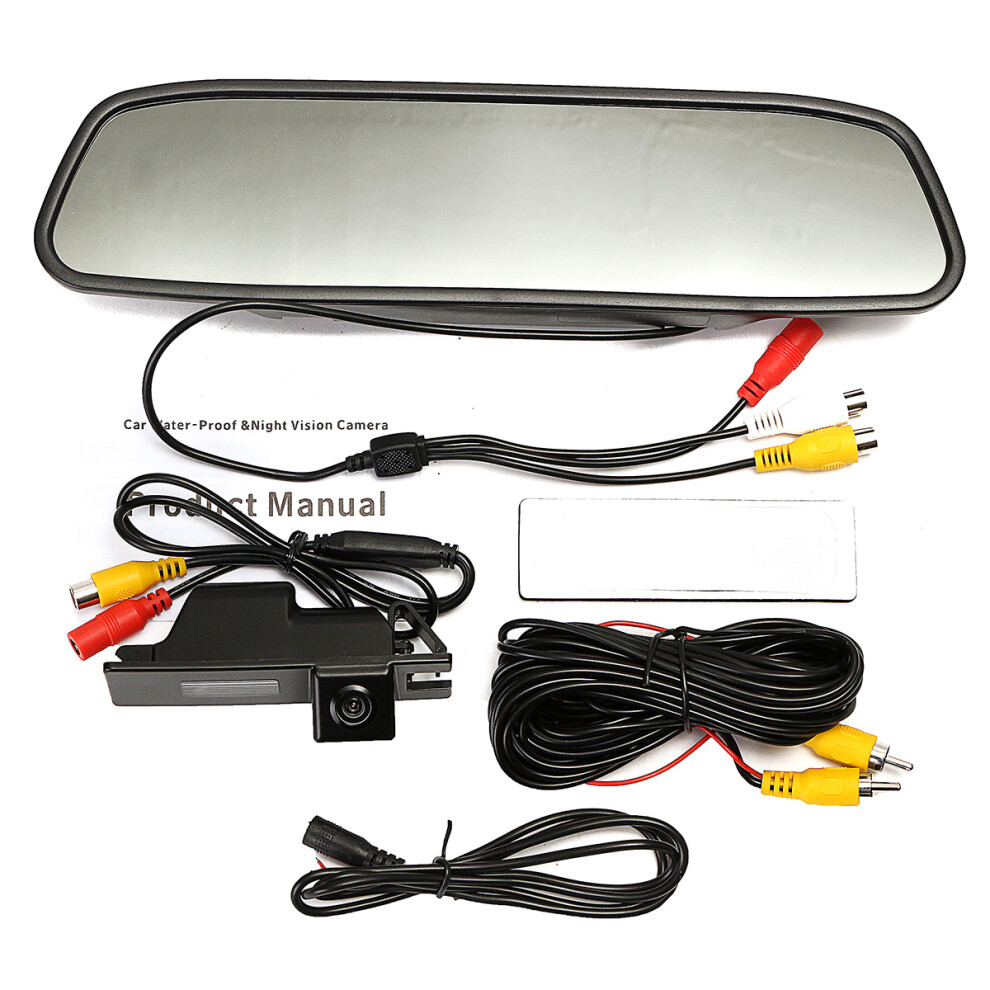 4.3 Inch Tft Lcd Color Monitor Ccd Reverse Hd Digital Car Rear View Camera For Vauxhall Zafira 704298089036