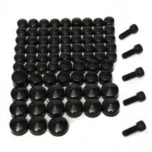 Novas tampas de parafusos de 75 peças para Harley Davidson Dyna Softail Twin Cam
