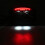 New Motorcycle License Plate with LED Tail Light Horizontal SidE Mount Bracket 7