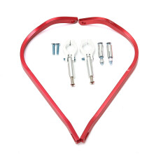 Neue Paar 7/8 Zoll 22 mm Bürstenstangen-Handschutz Universal-Lenker Motorrad