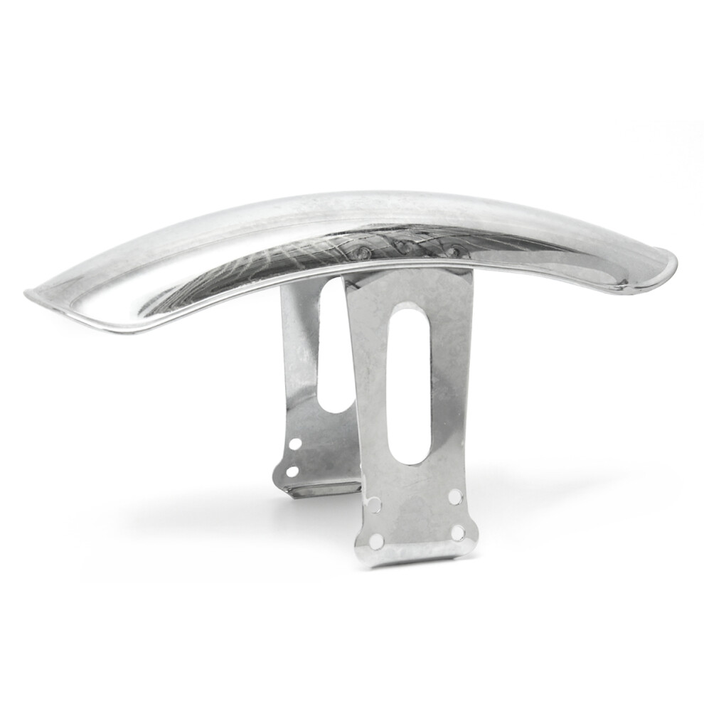 New Motorcycle Splash Guard Front-Fender Mud Sand Chrome Plated Metal For Cg125 762179066569