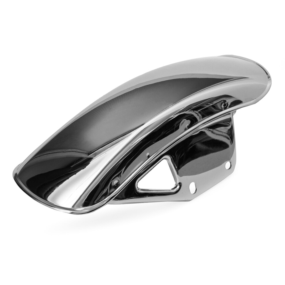 New Motorcycle Front-Fender Mudguard Fairing Cover For Suzuki Gn125 Gn250 Black/Silver 762179067535