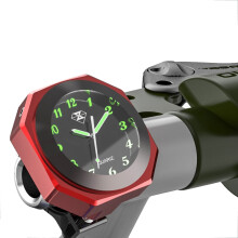 Neue 7/8 Zoll 1 Zoll Motorrad Leuchtende Lenkeruhr Aluminiumlegierung