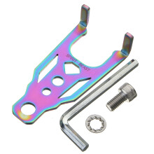 Neuer Motorrad Edelstahl Wasserflaschenhalter Helm-Haken Trinkbecherhalter