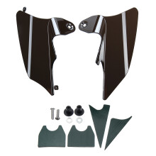 Nuovo deflettore d'aria per sella e scudo termico per moto Harley Touring 1997-2007