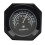 New 7/8 1" Motorcycle Accessory Handlebar Mount Clock Watch & Thermometer" 1