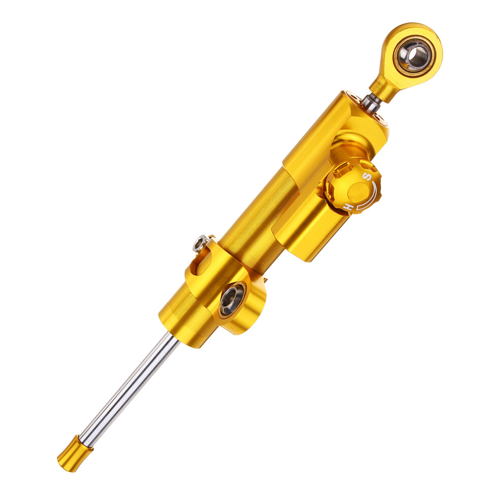 New Motorcycle Steering Stabilizer Damper Linear Reversed Safety Control Universal 762179090939