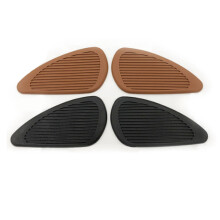 Nieuwe Paar Motorfiets Café Gas Brandstof Olie Tank Pad Rubber Bescherm Sticker Universeel