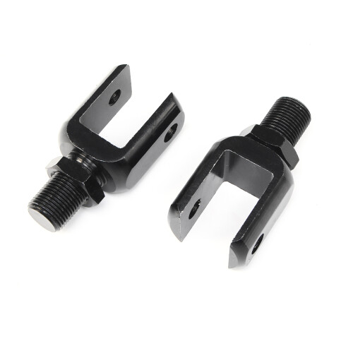 Neue 2 Stück Stoßdämpferadapter Clevis-Kopf U-Typ Ende Motorrad Roller 1