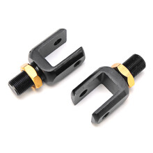 Neue 2 Stück Stoßdämpferadapter Clevis-Kopf U-Typ Ende Motorrad Roller