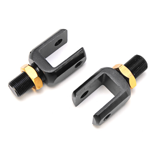 Neue 2 Stück Stoßdämpferadapter Clevis-Kopf U-Typ Ende Motorrad Roller