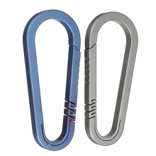 Neuer Mini-Leichtgewicht-Titan-Schlüsselanhänger-Rucksack-Hängeschnalle-Motorrad-Carabiner heiß