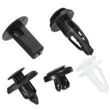Neue 25 Stück Push-Rivets Trim Bump Panel Lock Nut Radkasten Kunststoffbefestigungsclips für Toyota Avensis