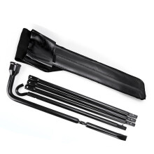Neuer Jack Ersatzrad-Schraubenschlüssel mit Gehäuse Ersatzkit für Dodge Ram 1500 02–15