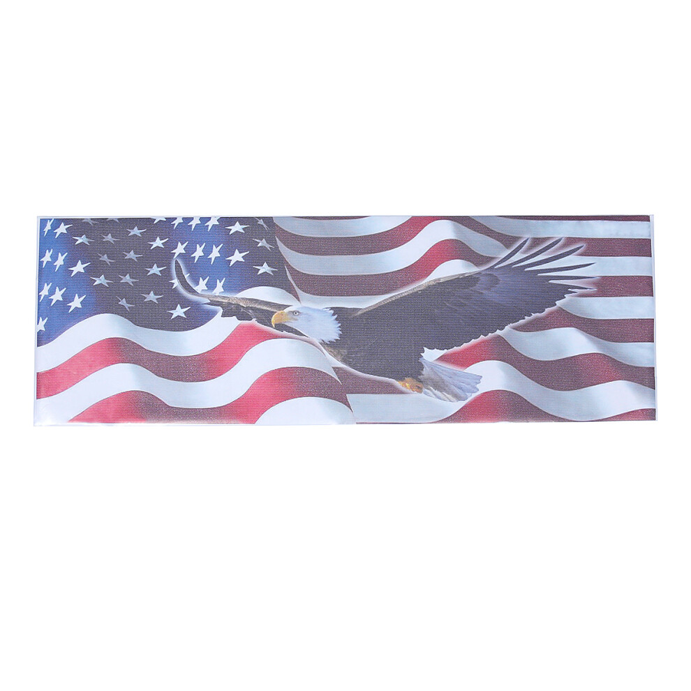 American Flag Bald Eagle Flag Stars Car Truck Rear Window Graphic Decal Sticker 791345598955