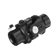 Neue 3/4 Rundglatt X 3/4–36 Spline SCHWARZ Universelles Lenkschaft U-Gelenk Säule